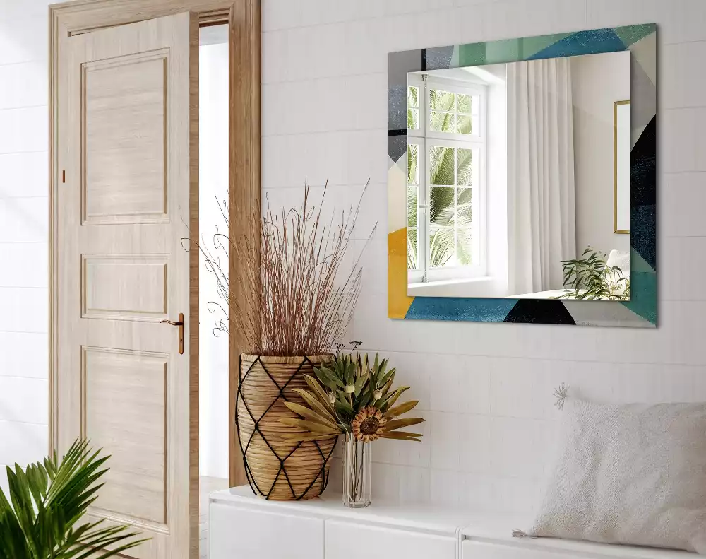 Oglindă imprimată Modele colorate abstracte