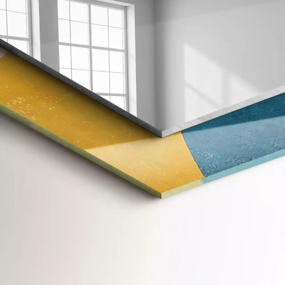 Oglindă imprimată Modele colorate abstracte