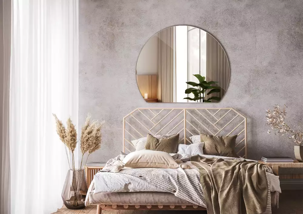 Oglindă cu cerc trunchiat adaos original